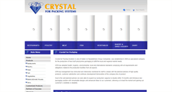 Desktop Screenshot of crystal-pack.com