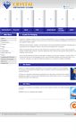 Mobile Screenshot of crystal-pack.com
